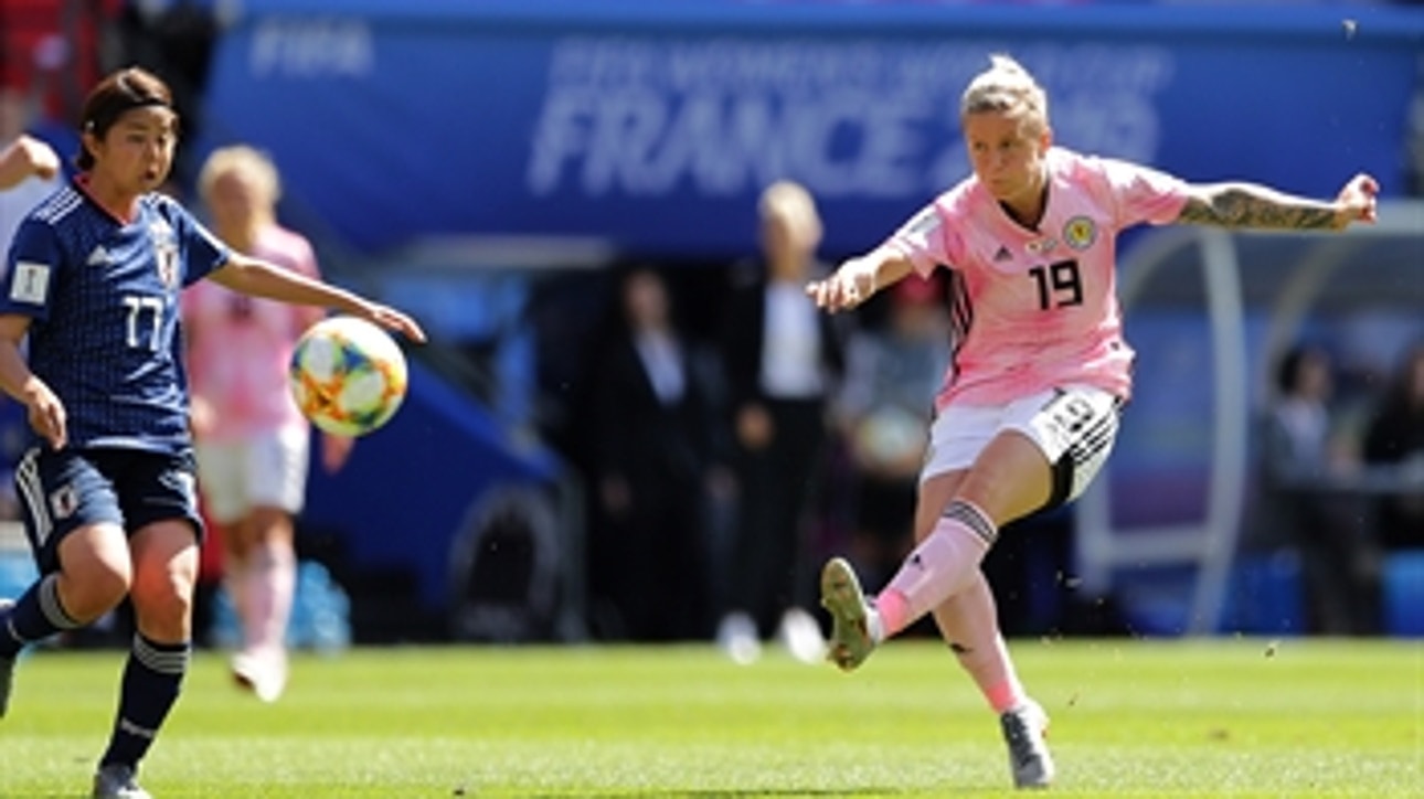 Scotland's Lana Clelland unleashes an absurdly gorgeous late goal vs. Japan