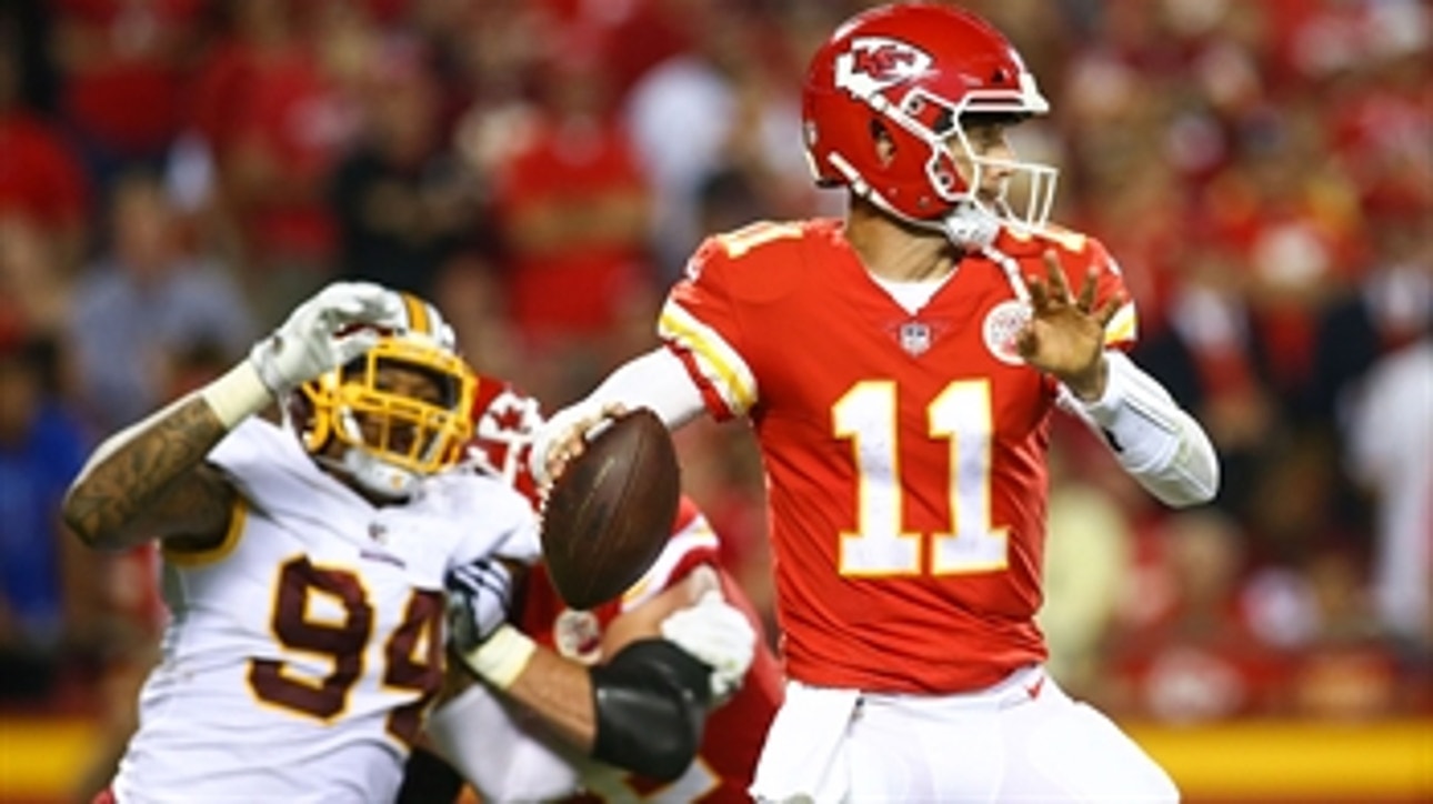 Jason Whitlock  is 'concerned' that Alex Smith won't live up to expectations in Washington