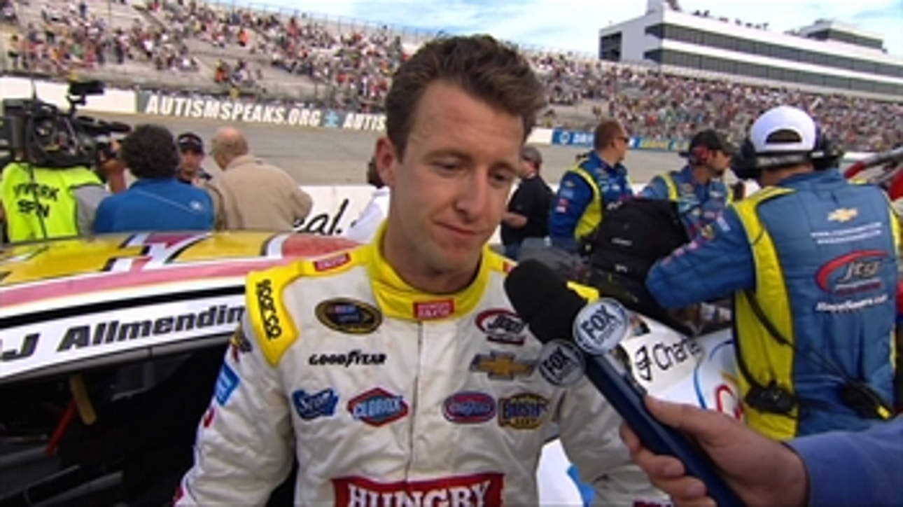 AJ Allmendinger Cut from The Chase at Dover