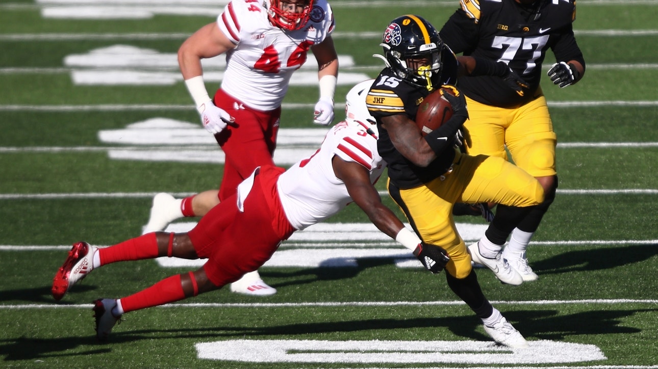 Iowa RB Tyler Goodson rumbles for 111 yards in 26-20 win over Nebraska