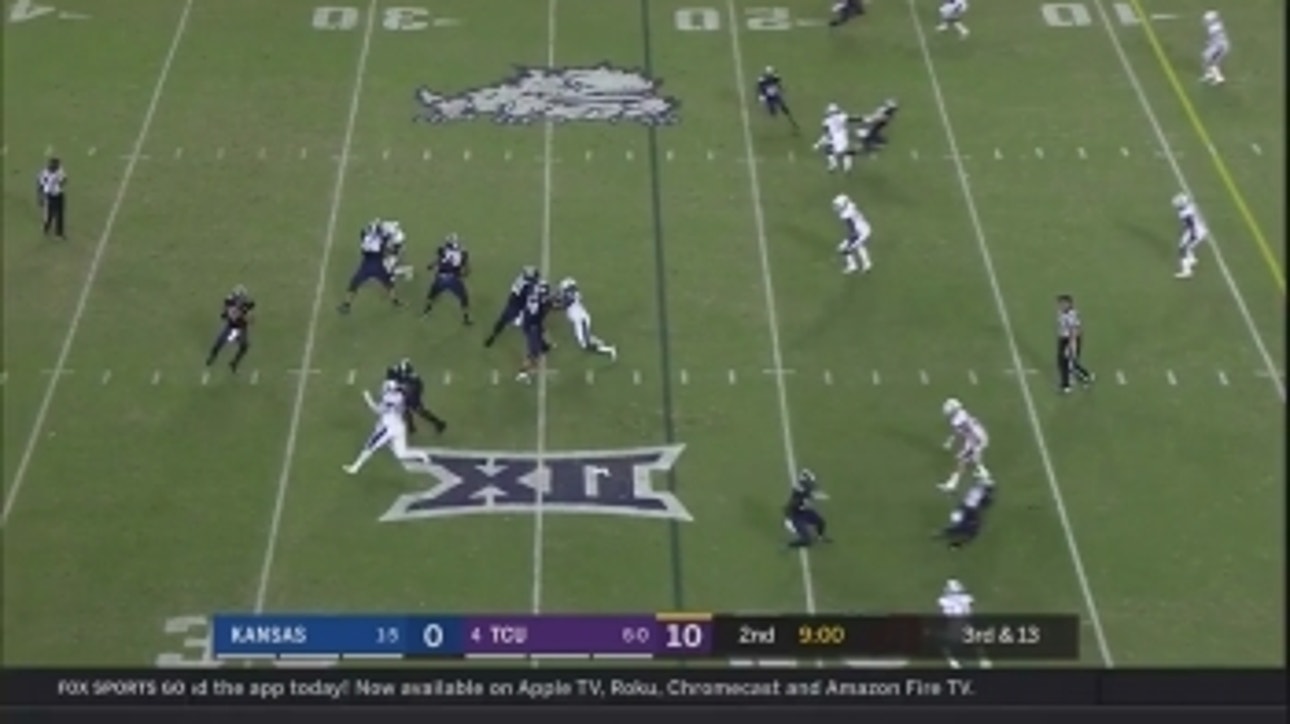 WATCH: Kenny Hill connects with Jalen Reagor in the endzone