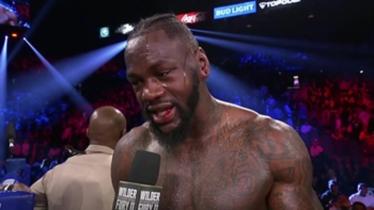 Deontay Wilder on first career loss: 'I wish my corner would’ve let me go out on my shield'