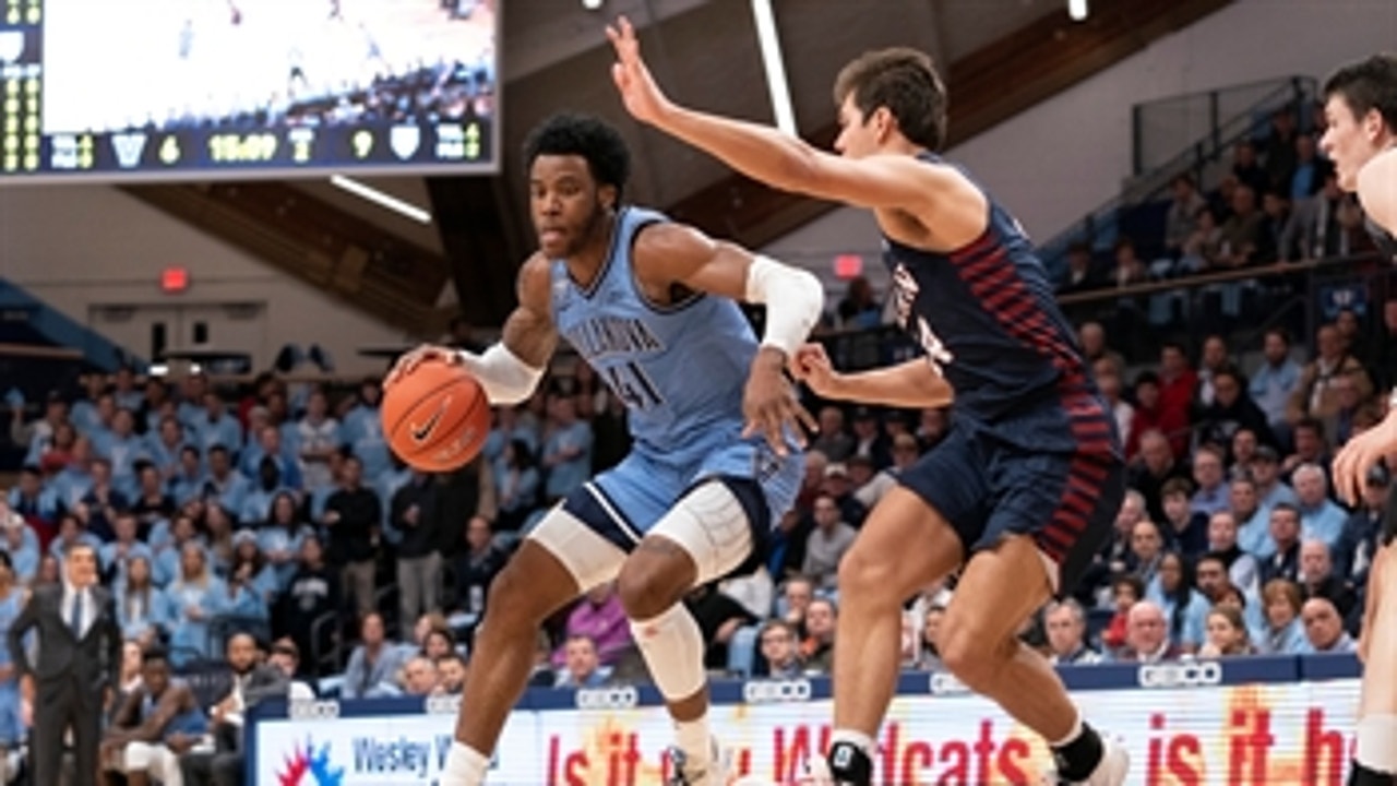 No. 23 Villanova holds off Pennsylvania 80-69 behind Saddiq Bey's dominant performance