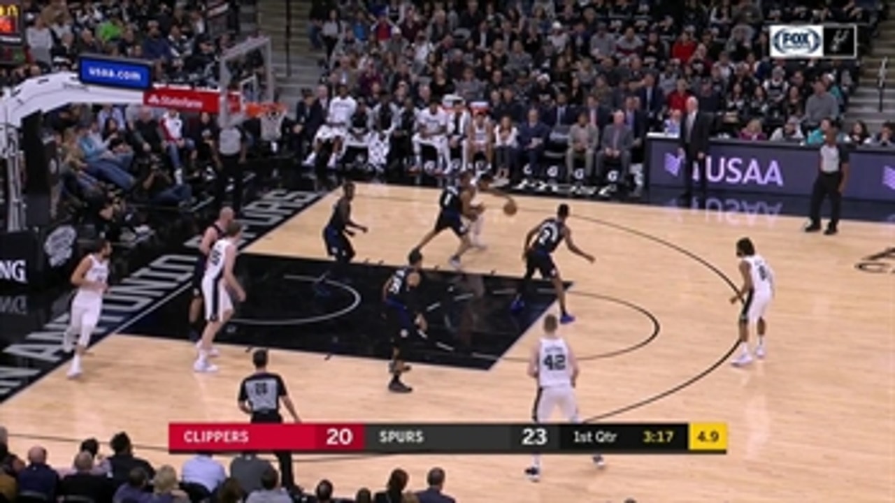 HIGHLIGHTS: Patty Mills knocks the jumper from 3-point distance