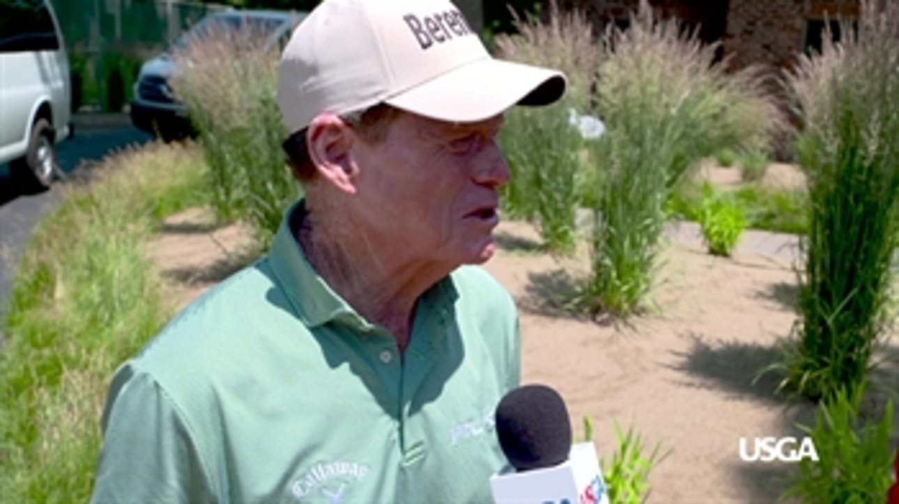 40th U.S. Senior Open: Tom Watson After Shooting His Age (69)