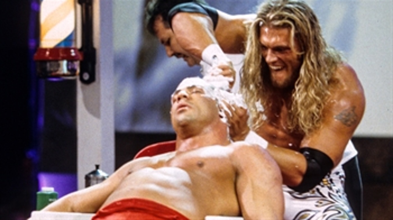 Edge vs. Kurt Angle - Hair vs. Hair Match: WWE Judgment Day 2002 (Full Match)