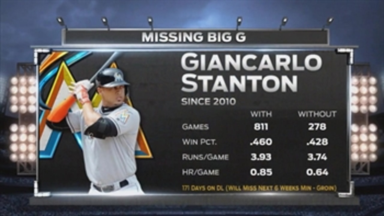 Marlins will have to find a way to win without Giancarlo Stanton