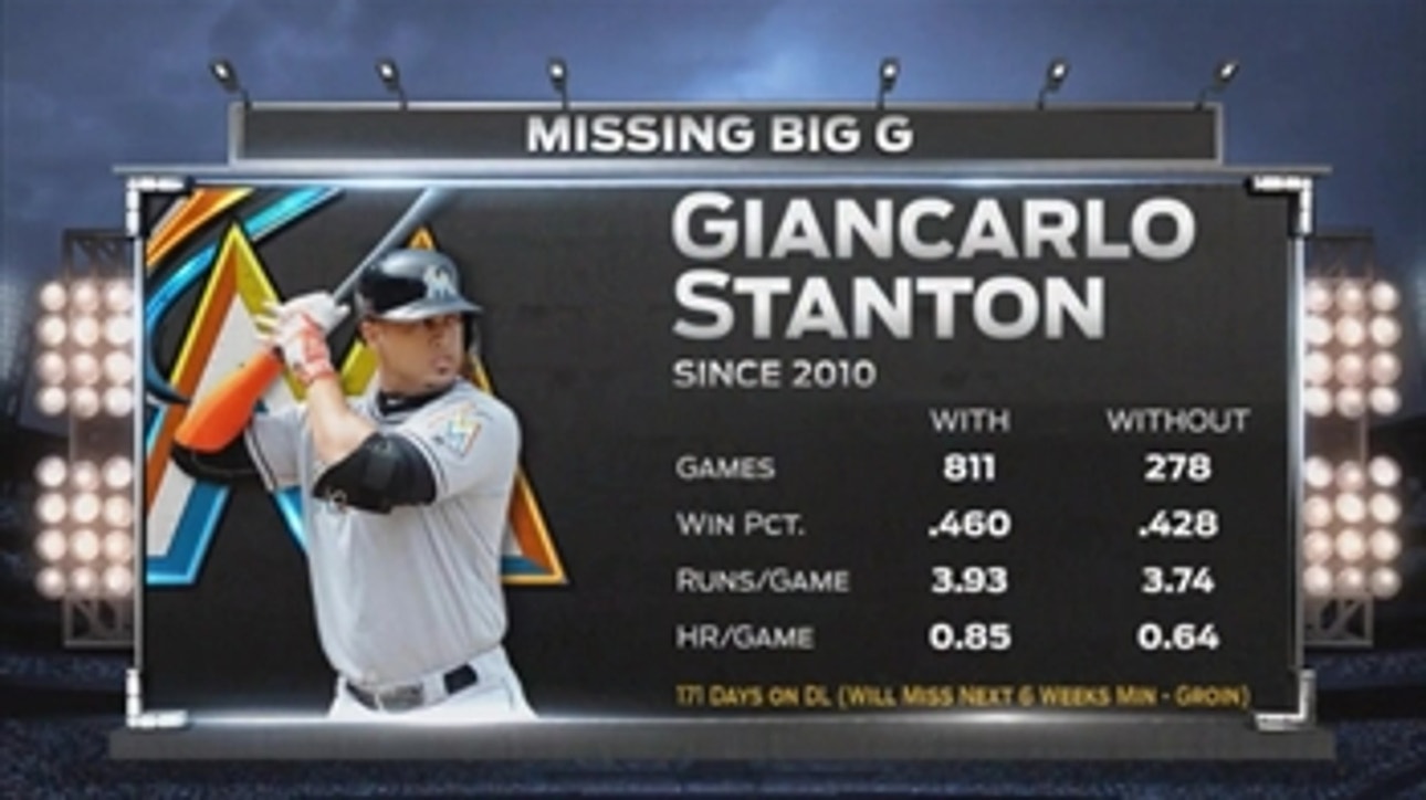 Marlins will have to find a way to win without Giancarlo Stanton