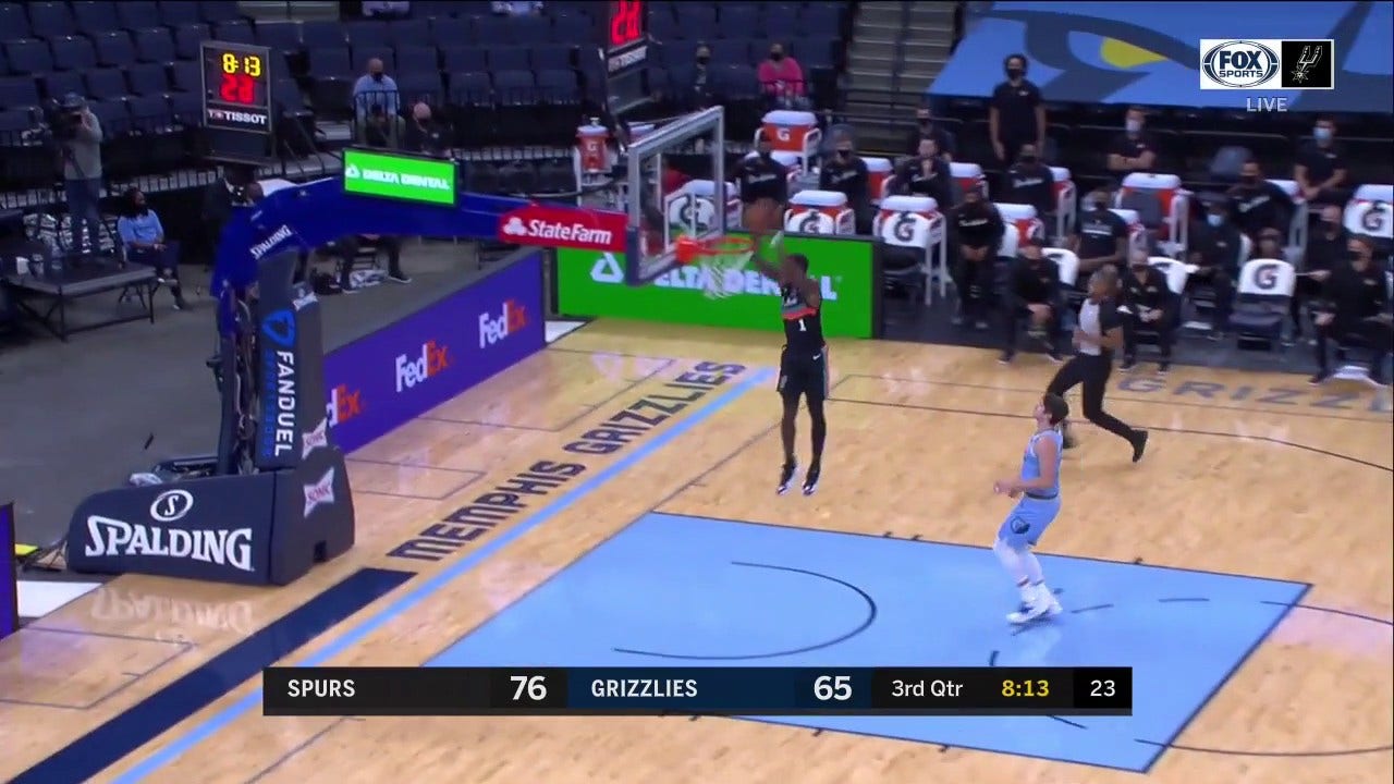HIGHLIGHTS: Lonnie Walker Steals The Ball And Takes Flight