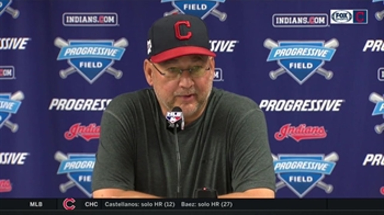 Terry Francona on Aaron Civale: 'I thought he battled his rear end off'