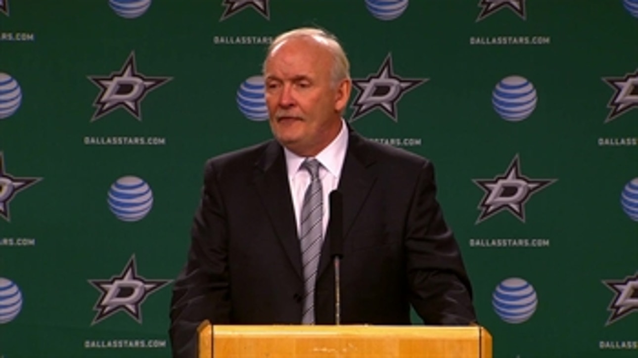 Ruff on Stars' 'rough' 2nd period in loss to Wild