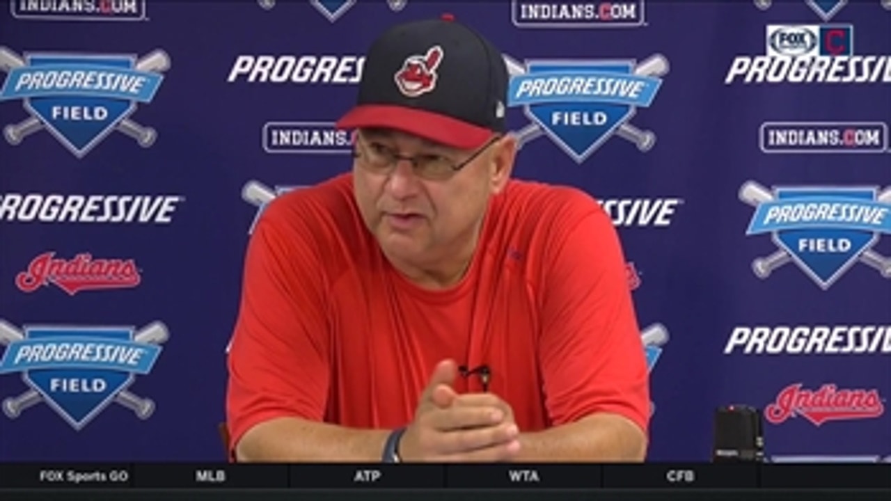 Terry Francona isn't worried about recent offensive struggles