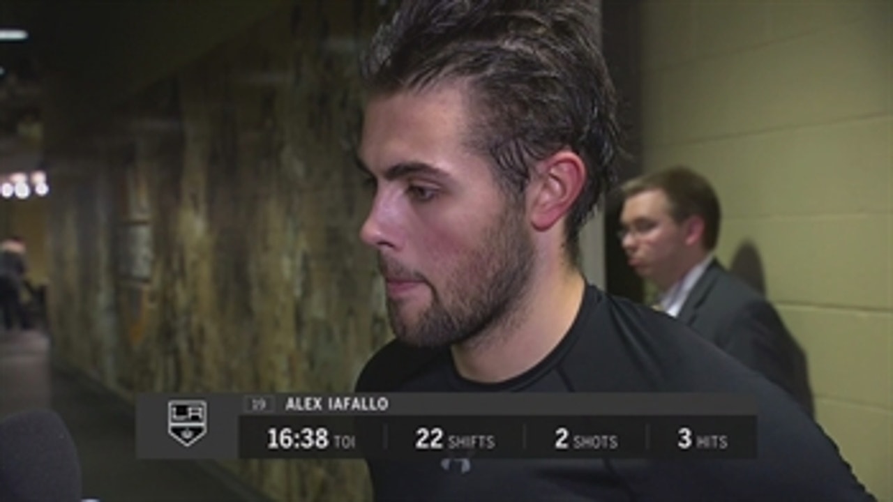LA Kings Live: Alex Iafallo 'We just have to stay positive and be consistent'
