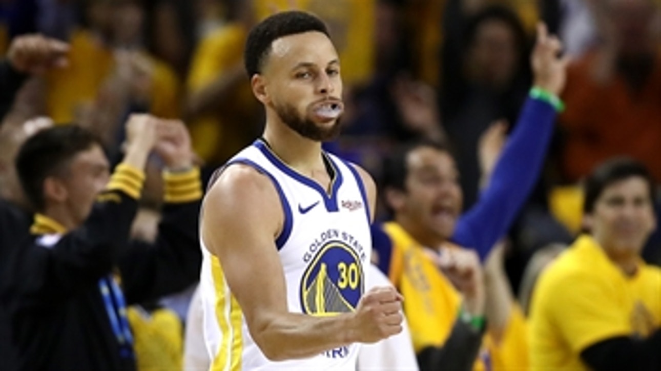 Cris Carter was impressed with Steph Curry’s performance in Warriors’ Game 1 win over Blazers