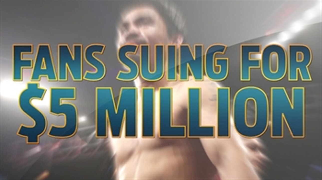 Fans suing Manny Pacquiao for $5 million for terrible fight