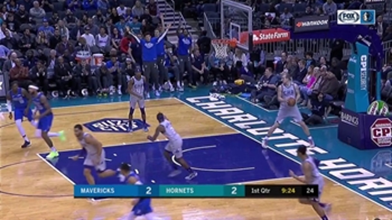 HIGHLIGHTS: Jalen Brunson Knocks down the triple in the 1st