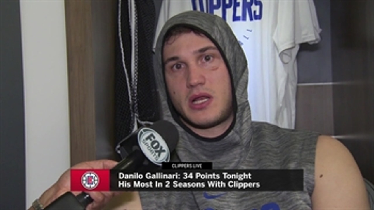 Danilo Gallinari: Clippers composure key in win over Thunder