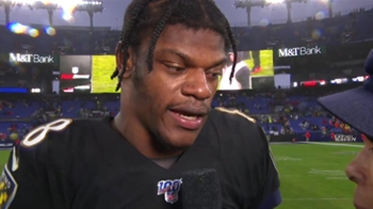 Lamar Jackson still won't discuss MVP buzz: 'I'm chasing one thing right now'