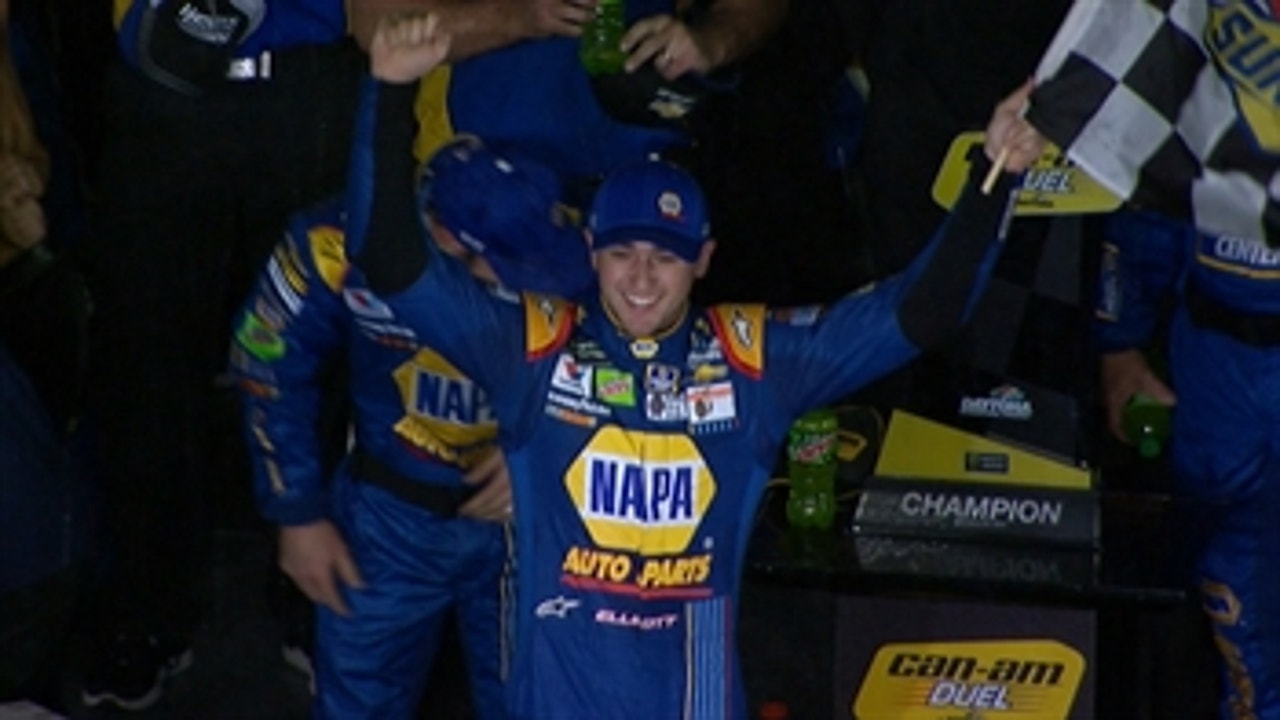 Chase Elliott Wins Can-Am Duel 1 ' FOX NASCAR