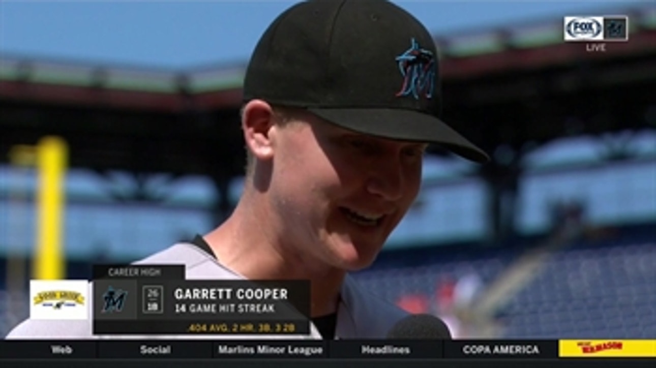 Garrett Cooper on Phillies: Sending them home with 3 losses makes everything better