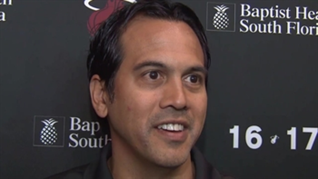 Erik Spoelstra: 'I'm just thrilled that our guys get to experience something like this'