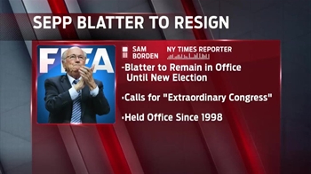 Sepp Blatter's quick resignation comes as surprise