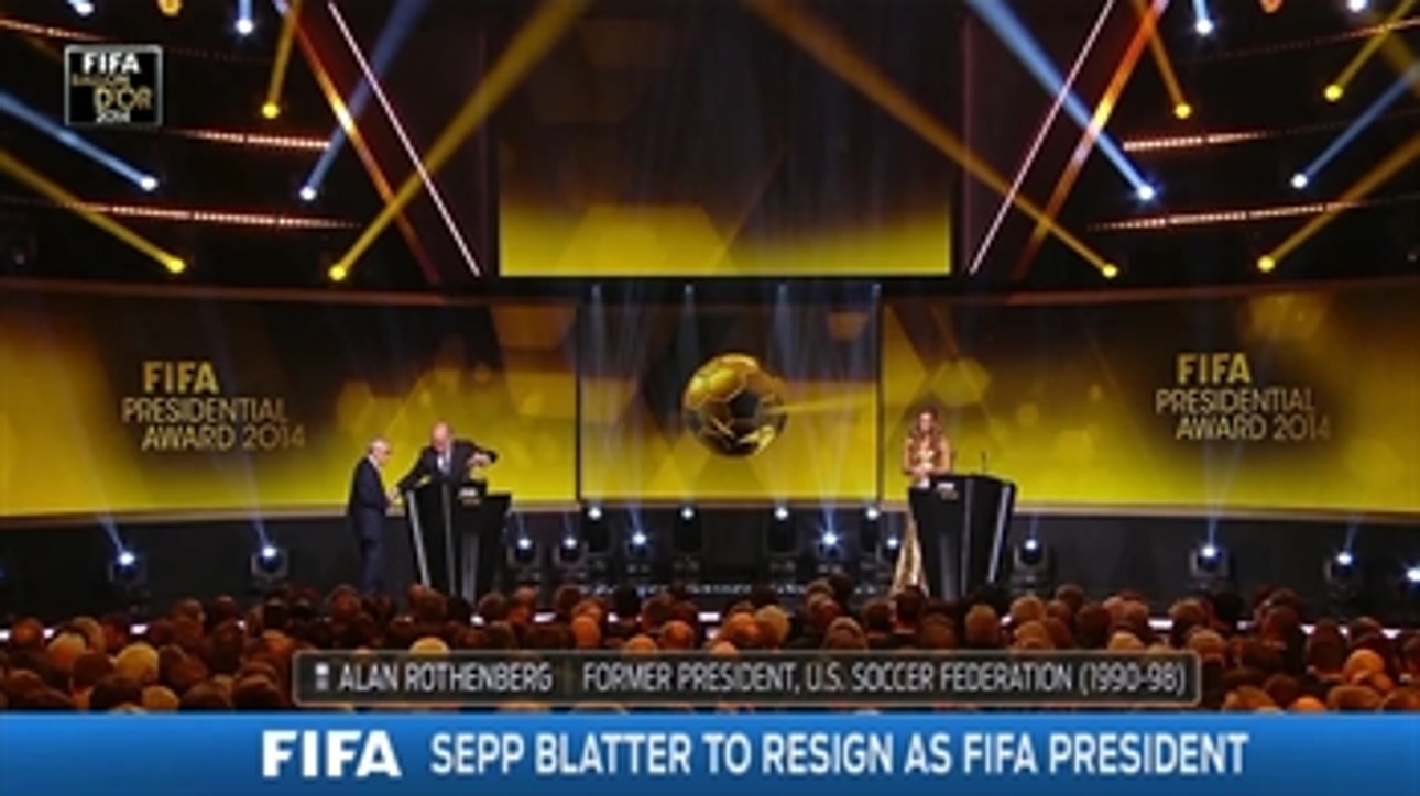 Alan Rothenberg: Blatter's resignation hard to digest