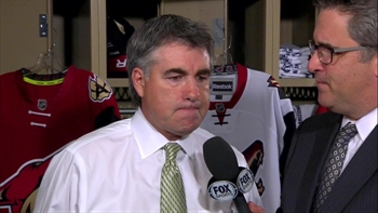 Coyotes frustrated with third straight loss