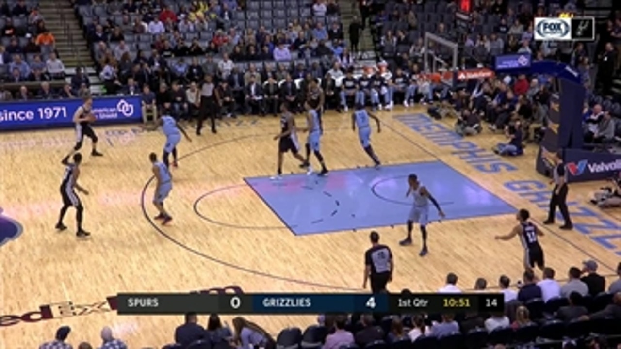 HIGHLIGHTS: Rudy Gay is very fast going to the bucket