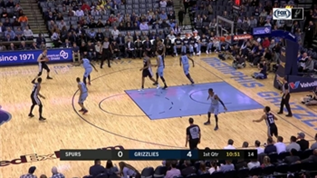 HIGHLIGHTS: Rudy Gay is very fast going to the bucket
