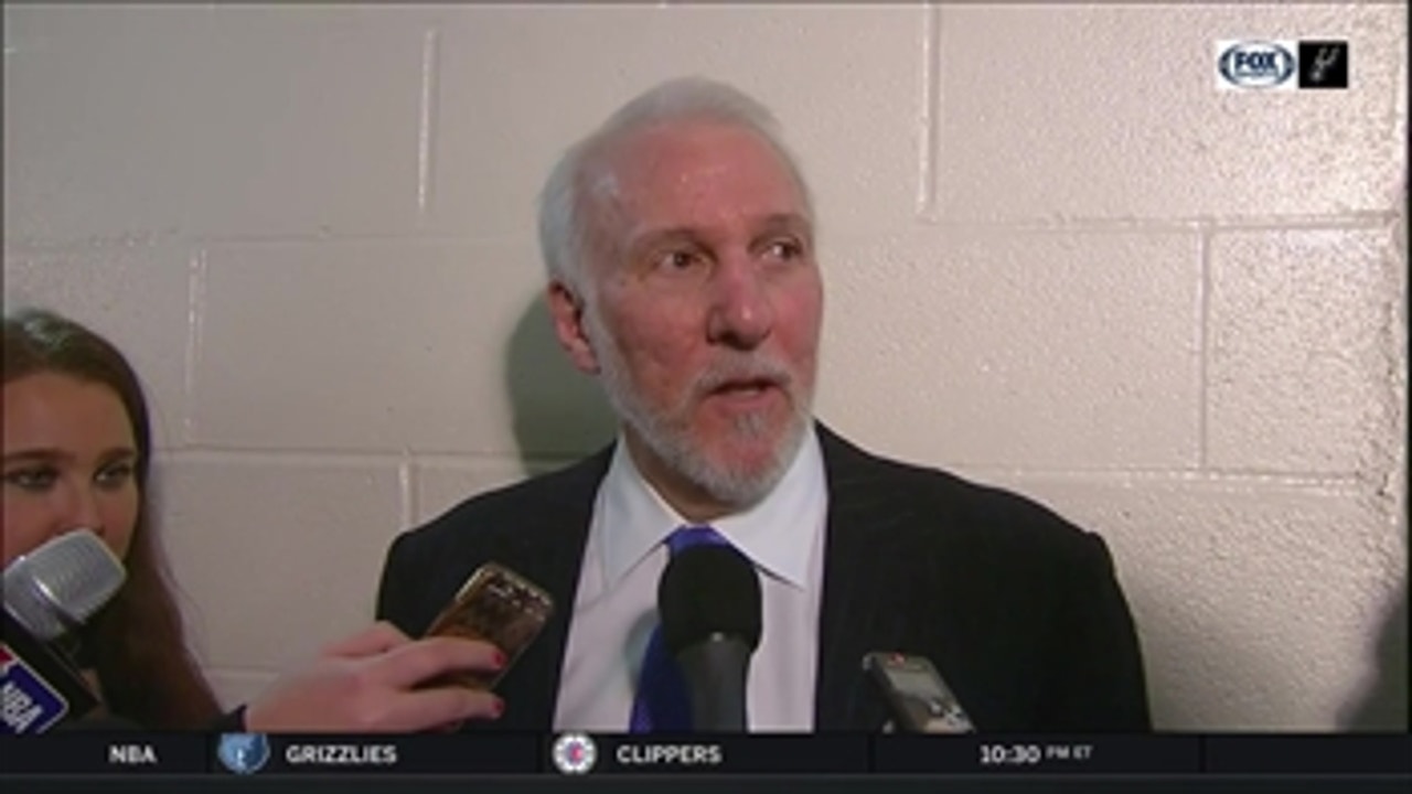 Gregg Popovich didn't know it went in either