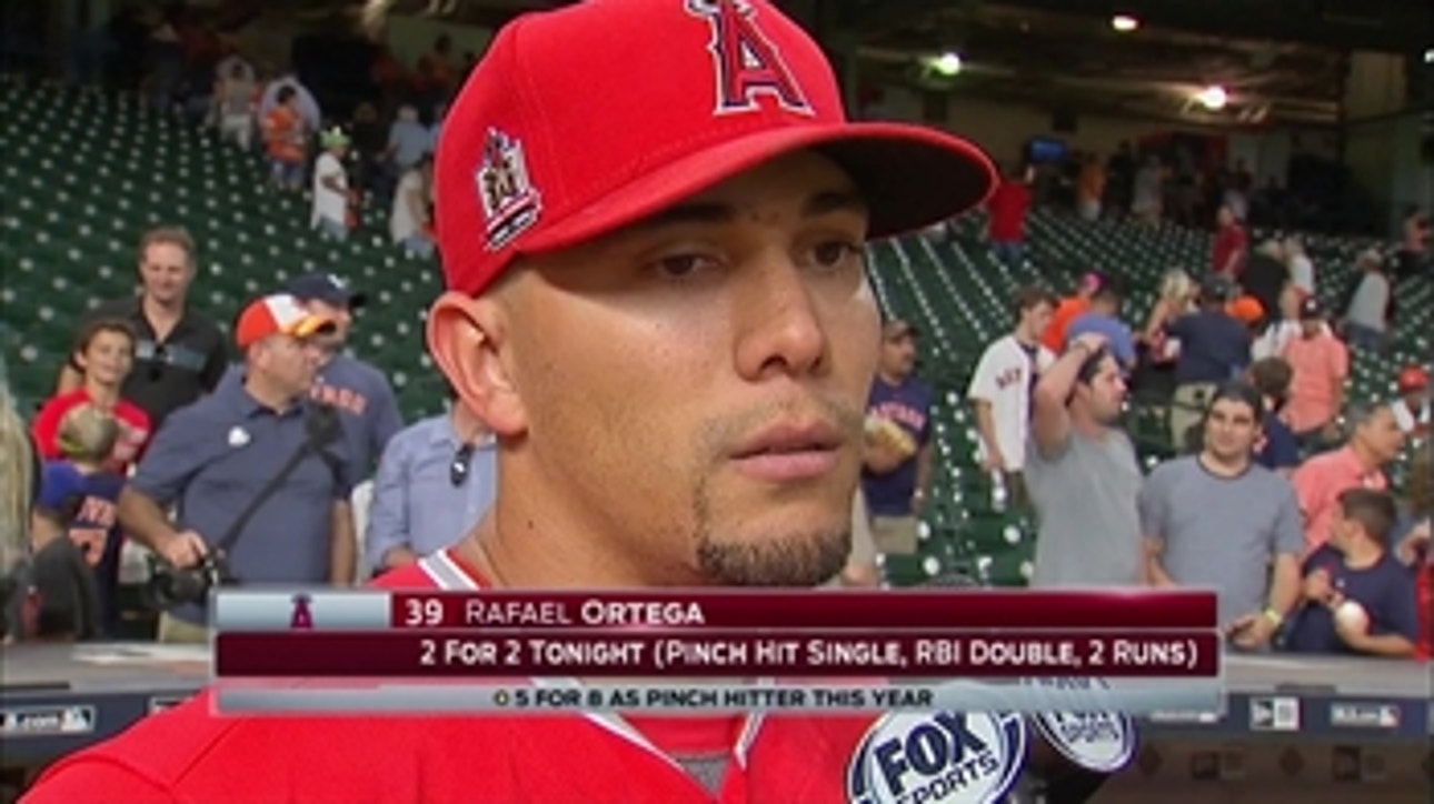 Angels OF Rafael Ortega is taking advantage of his opportunities