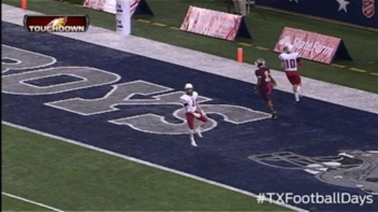Rose takes off for 54-yard Fairfield Touchdown - Texas Football Days Classics