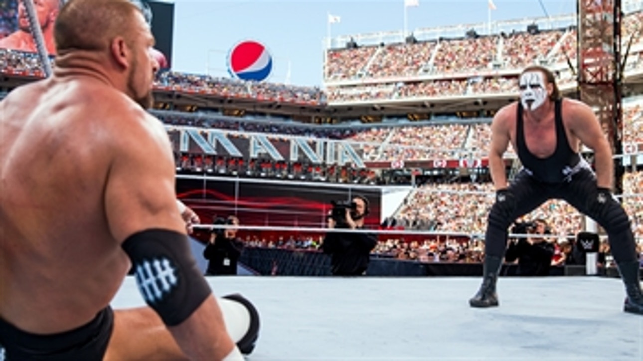 Sting vs. Triple H - No Disqualification Match: WrestleMania 31 (Full Match)
