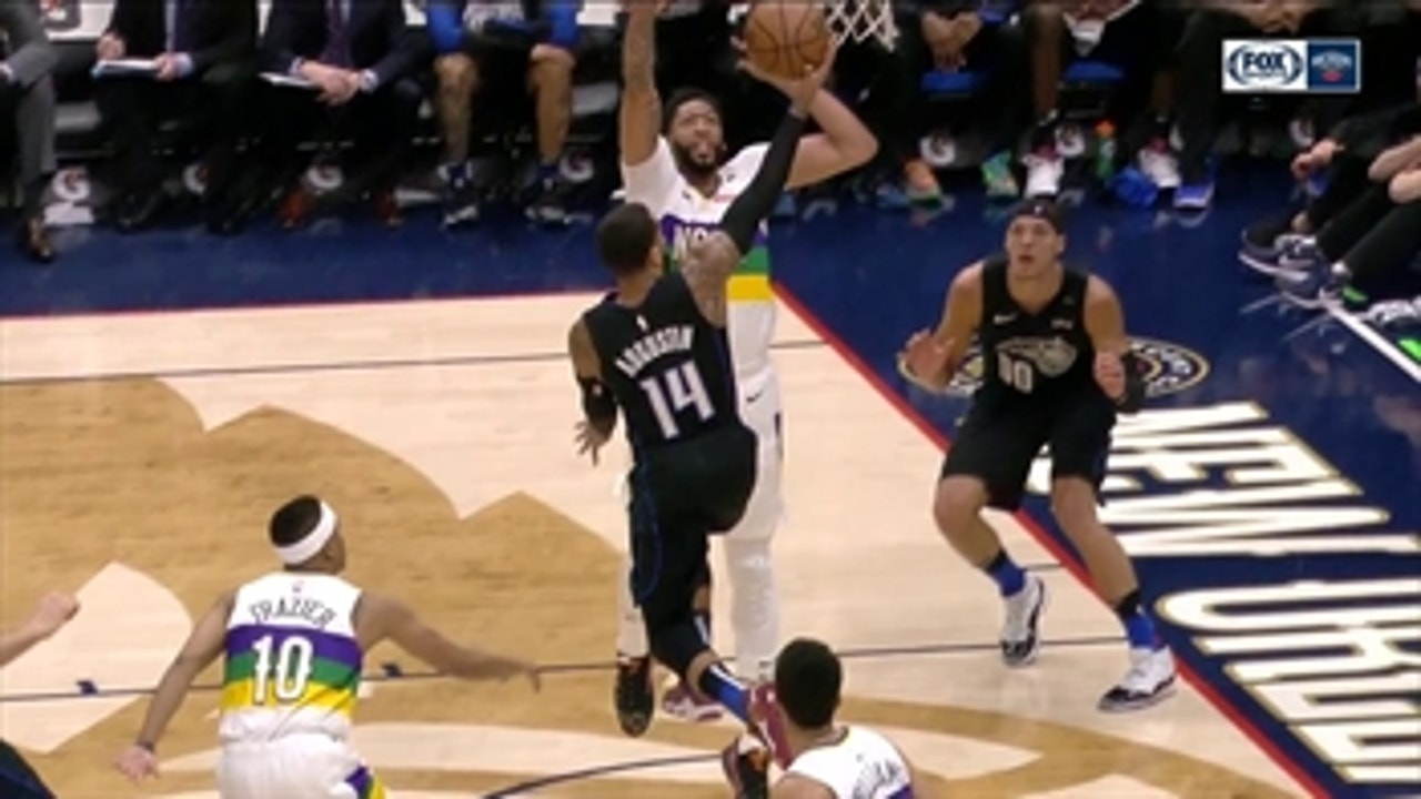 HIGHLIGHTS: Not getting by Anthony Davis THAT easy