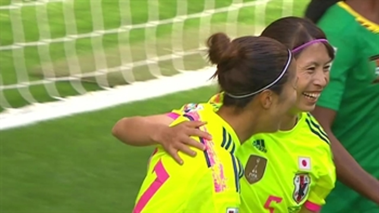 Japan gets on the board early against Cameroon - FIFA Women's World Cup 2015 Highlights