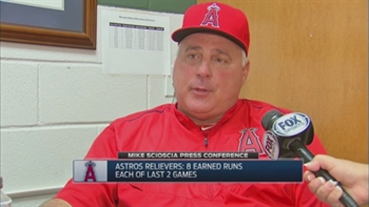 Mike Scioscia postgame: 'You have to keep playing hard'