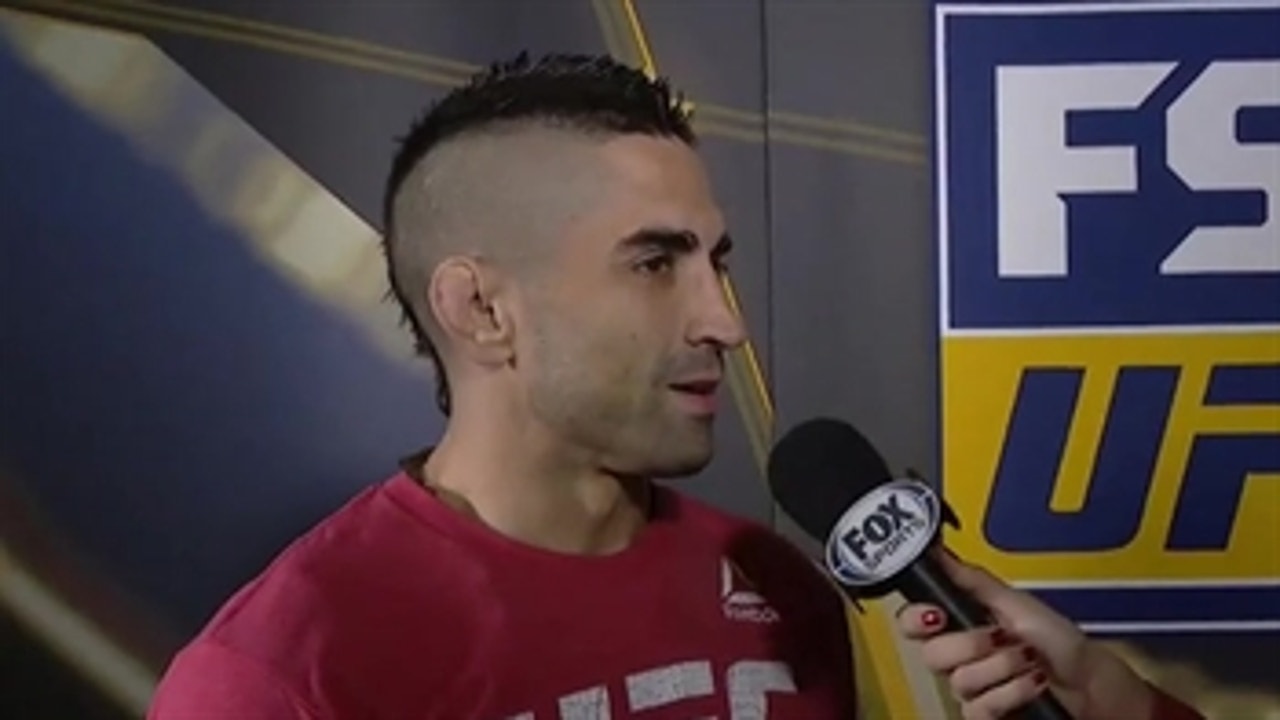 Ricardo Lamas talks with Heidi Androl ' WEIGH-INS ' INTERVIEW ' UFC FIGHT NIGHT