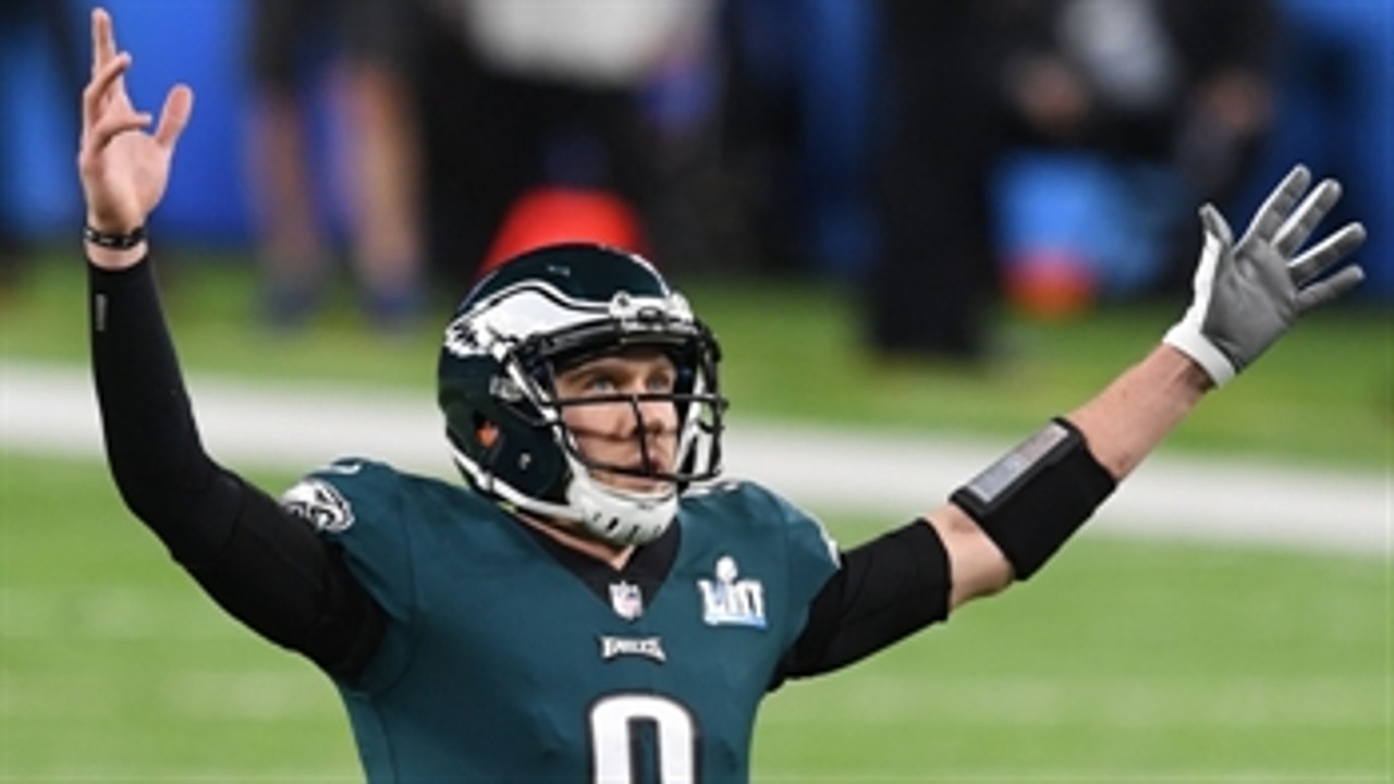 Nick Wright on Eagles' trick play: 'It might be the gutsiest play I've ever sen in a Super Bowl'