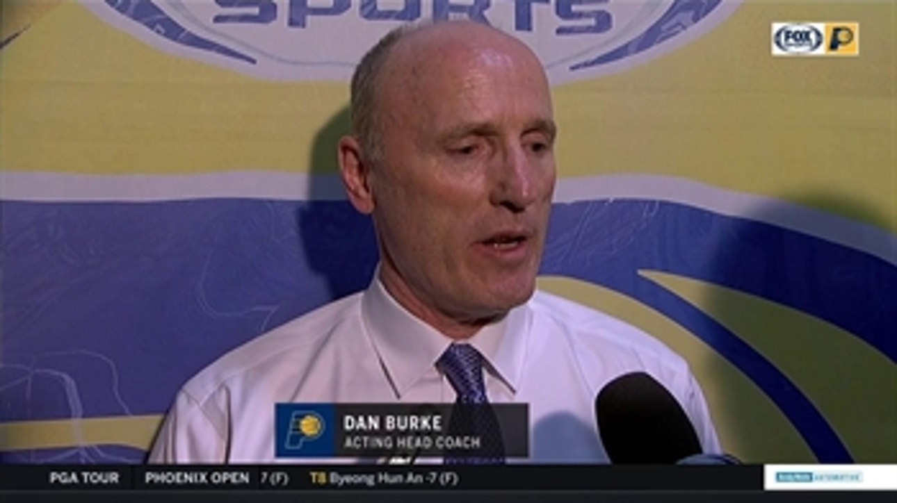 Dan Burke after Pacers' loss to Hornets: 'We didn't do anything to break their rhythm'