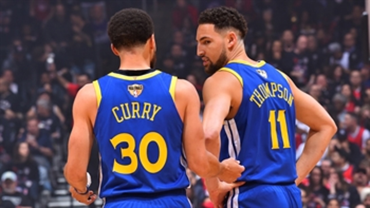 Shannon Sharpe believes the Warriors will win Game 3 of the NBA Finals — if Klay Thompson plays