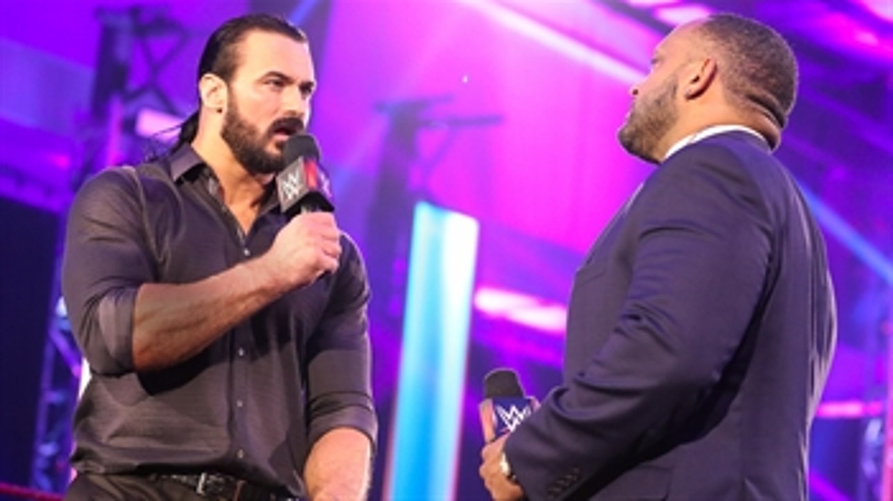 Drew McIntyre drops MVP with a Claymore on "The VIP Lounge": Raw, May 25, 2020