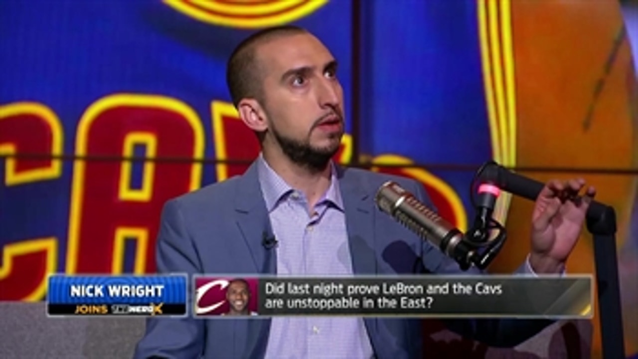 Nick Wright lays out the facts around LeBron's incredible season ' THE HERD