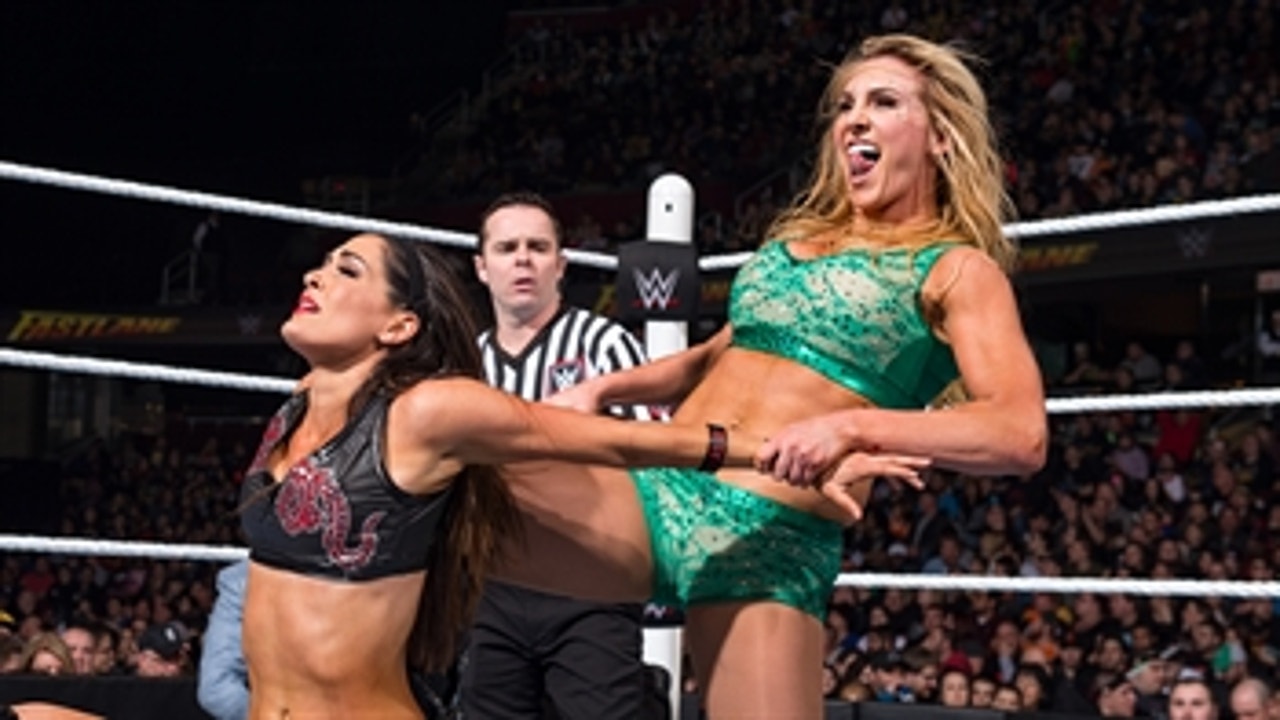 Charlotte Flair vs. Brie Bella - Divas Title Match: WWE Fastlane 2016 (Full Match)