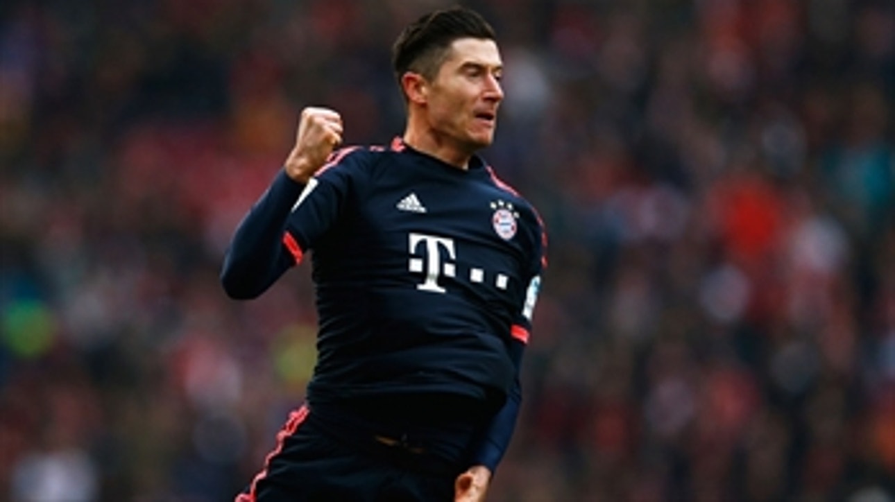 Lewandowski opens the scoring for Bayern against Koln ' 2015-16 Bundesliga Highlights