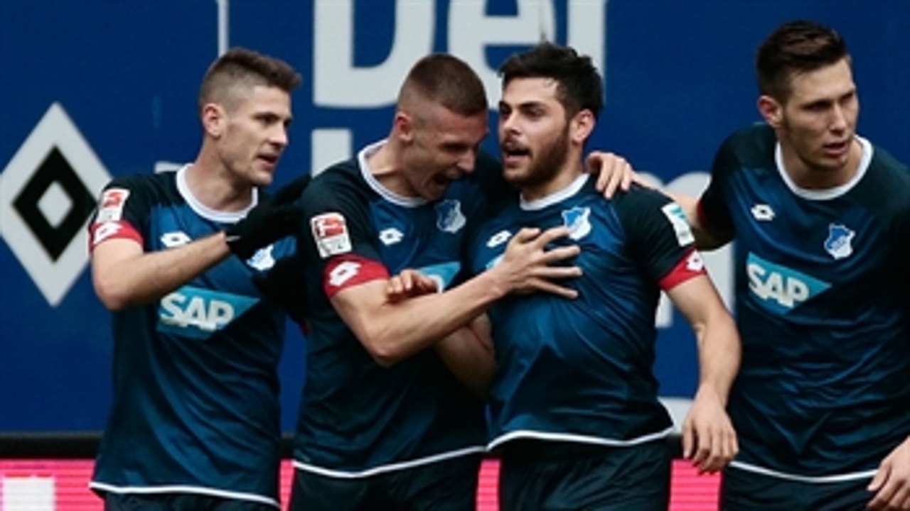 Volland doubles Hoffenheim's lead from an indirect free kick ' 2015-16 Bundesliga Highlights