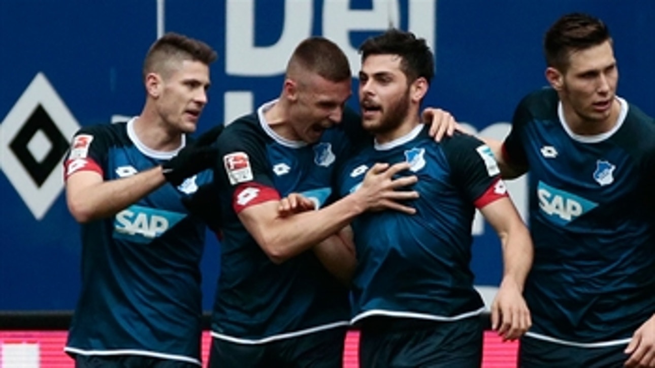 Volland doubles Hoffenheim's lead from an indirect free kick ' 2015-16 Bundesliga Highlights