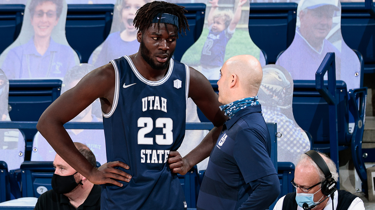 Utah State emerges victorious after strong defensive effort vs. Wyoming, 72-59