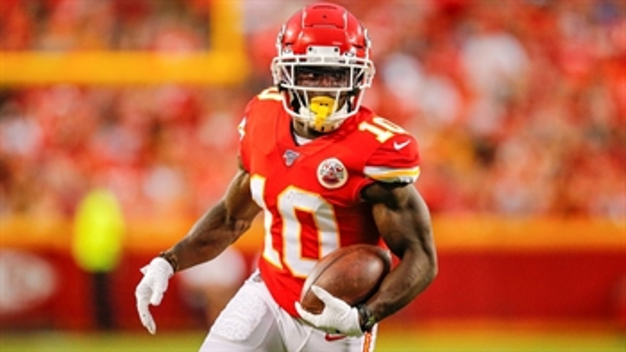 Skip Bayless isn't buying that Tyreek Hill's return will take Chiefs to 'another level'