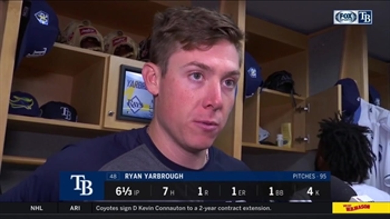Ryan Yarbrough on pitchers' duel, pitch that got away